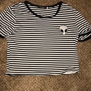 Alien crop top
